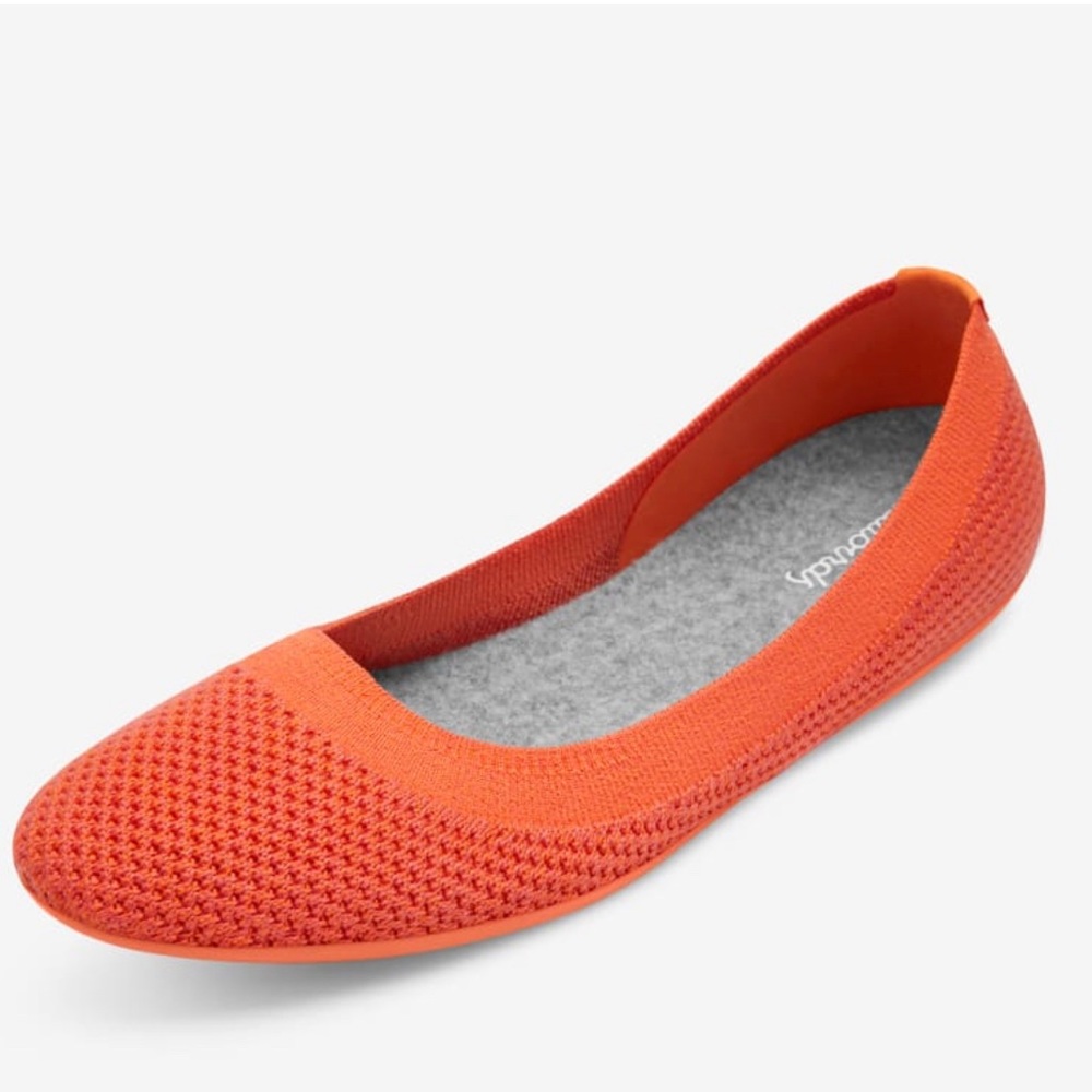 Allbirds Women’s Tree Breezers Buoyant Orange Lux Orange 9.5